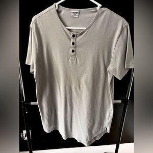 Button Collar T shirt // Size XS (Runs big)